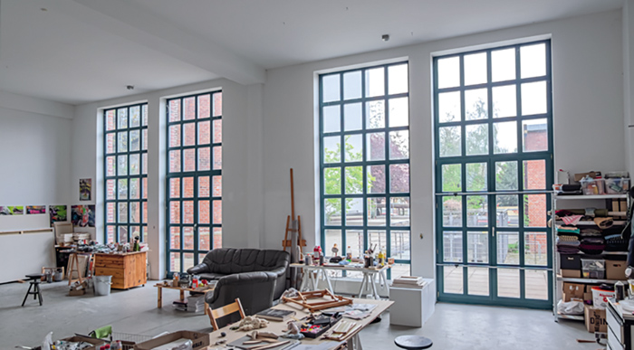 Kunst-Ausstellung Open Studio, Y-workspace 42, Hannover